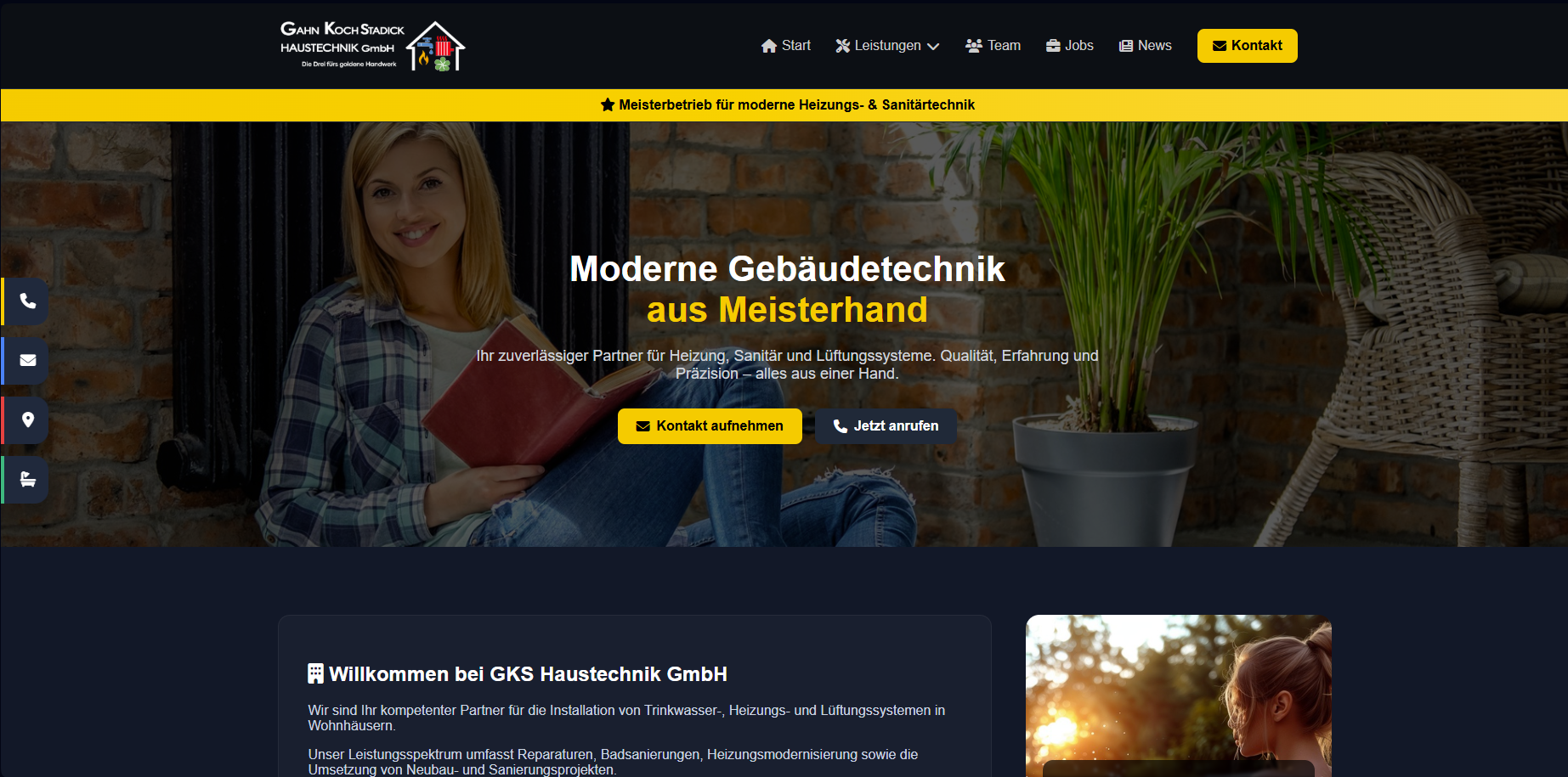 GKS Haustechnik Website